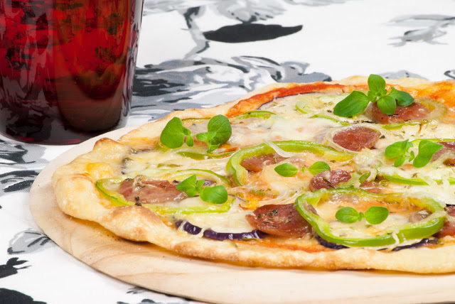 Pizza Ortolana - Cardamomoland