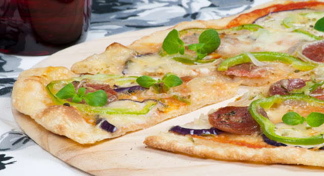 Pizza Ortolana - Cardamomoland