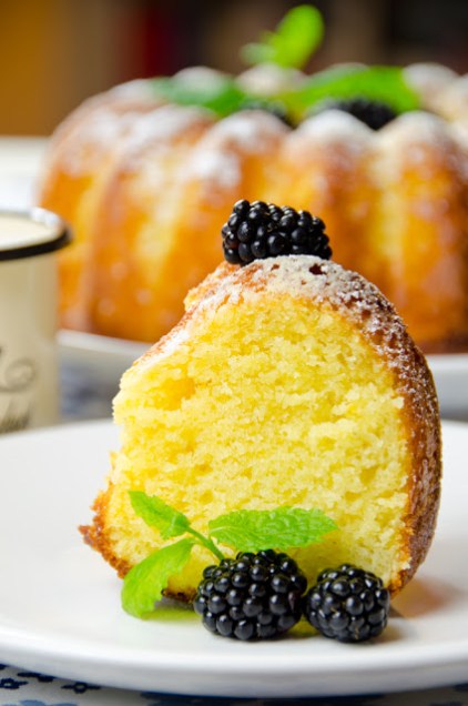 Orange quark babovka - Orange quark dry cake