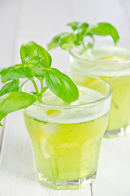 Basil lemonade