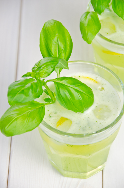Basil lemonade