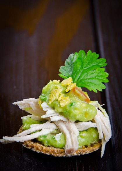 Guacamole chicken ruisnappi